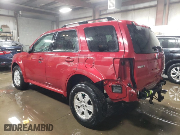2010 Mercury Mariner with VIN 4M2CN8BGXAKJ25787, listed as a Copart auction lot 41902635 with 98,185 mi miles and Salvage title. Bid and sale history available at DreamBid. Image 2.