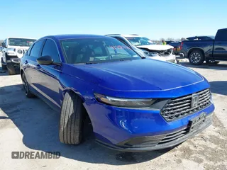 2024 Honda Accord Sport с VIN 1HGCY2F55RA068050, выставлен на аукционе IAAI как лот 41702779 с пробегом 2 571 миль миль и . История ставок и продаж доступна на DreamBid. Изображение 1.