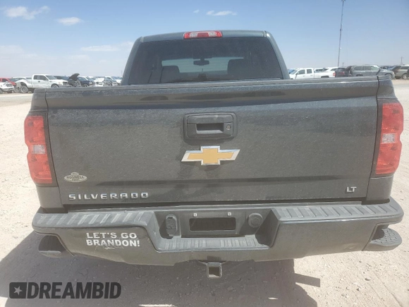 2018 Chevrolet Silverado 1500 LT with VIN 3GCUKREC2JG259864, listed as a Copart auction lot 49451735 with 146,576 mi miles and Salvage Title. Bid and sale history available at DreamBid. Image 6.