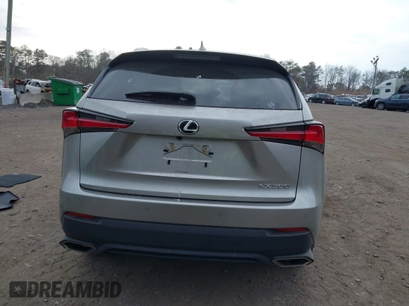 2021 Lexus NX with VIN JTJDARDZ4M2242647, listed as a IAAI auction lot 41693385 with 33,189 mi miles. Bid and sale history available at carsss.com. Image 16.