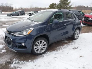 2018 Chevrolet Trax Premier with VIN 3GNCJRSB2JL267942, listed as a IAAI auction lot 41190953 with 39,918 mi miles. Bid and sale history available at carsss.com. Image 21.