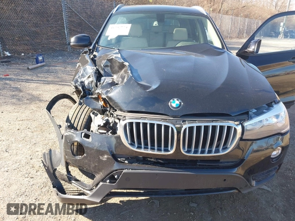 2016 BMW X3 xDrive28i with VIN 5UXWX9C56G0D70883, listed as a IAAI auction lot 41737774 with Not Provided miles and . Bid and sale history available at DreamBid. Image 10.