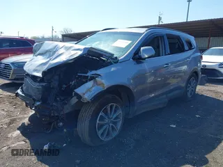 2018 Hyundai Santa Fe SE z VIN KM8SMDHF8JU289373, wystawiony jako IAAI lot #41935388 z przebiegiem 166 792 mil mil oraz . Historia ofert i sprzedaży dostępna na DreamBid. Obrazek 2.