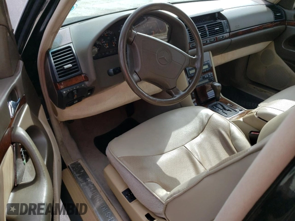 1996 Mercedes-Benz S with VIN WDBGA43E0TA317364, listed as a Copart auction lot 78539324 with Not Provided miles and Clean Title. Bid and sale history available at DreamBid. Image 8.
