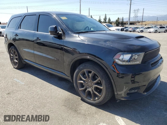2018 Dodge Durango R/T with VIN 1C4SDHCT0JC184020, listed as a Copart auction lot 52377225 with 80,286 mi miles and Salvage title. Bid and sale history available at DreamBid. Image 4.