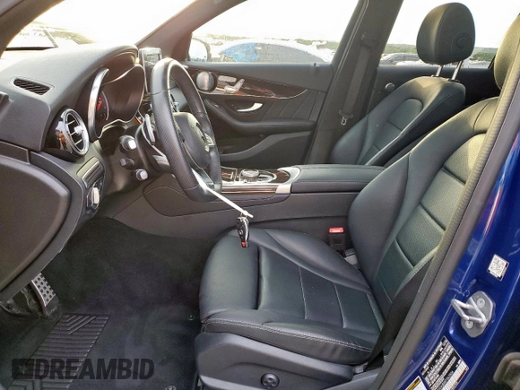 2019 Mercedes-Benz GLC 300 with VIN WDC0G4JB5KF562506, listed as a Copart auction lot 54744025 with 53,857 mi miles and Clean title. Bid and sale history available at DreamBid. Image 7.