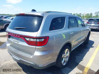 2014 Dodge Durango Limited with VIN 1C4RDHDG0EC281689, listed as a IAAI auction lot 41981255 with 153,772 mi miles. Bid and sale history available at carsss.com. Image 4.