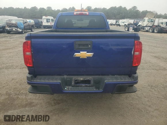 2016 Chevrolet Colorado 4WD WT with VIN 1GCHTBEA0G1204714, listed as a Copart auction lot 45638525 with 39,172 mi miles and Salvage Title. Bid and sale history available at carsss.com. Image 6.