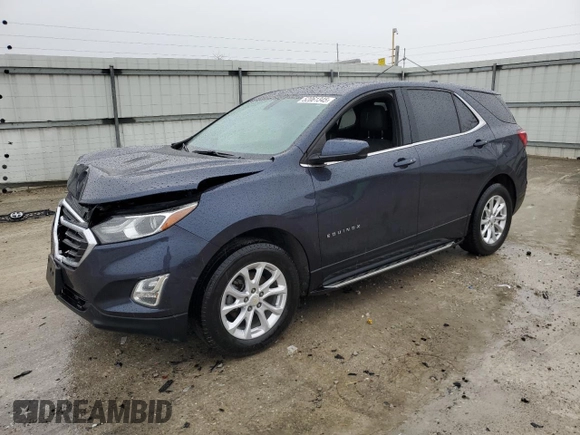 2019 Chevrolet Equinox LT z VIN 3GNAXUEV9KS534032, wystawiony jako Copart lot #52061345 z przebiegiem 93 230 mil mil oraz Szkoda całkowita • Salvage title. Historia ofert i sprzedaży dostępna na DreamBid. Obrazek 1.