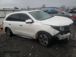 2020 Acura MDX with VIN 5J8YD4H33LL017313, listed as a Copart auction lot 83953704 with 132,961 mi miles and Salvage Title. Bid and sale history available at carsss.com. Image 4.