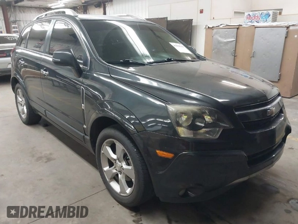 2015 Chevrolet Captiva Sport LTZ with VIN 3GNAL4EK3FS515323, listed as a IAAI auction lot 41838368 with 158,415 mi miles and . Bid and sale history available at DreamBid. Image 1.