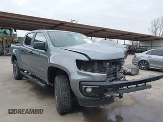 2021 Chevrolet Colorado 2WD Z71 with VIN 1GCGSDEN5M1123300, listed as a IAAI auction lot 41441570 with 89,859 mi miles and . Bid and sale history available at DreamBid. Image 1.