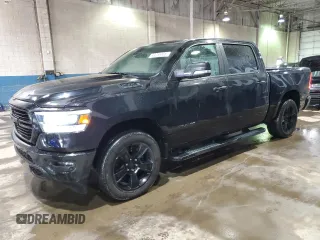 2020 Ram 1500 Big Horn with VIN 1C6SRFFT7LN399927, listed as a Copart auction lot 49255065 with 69,256 mi miles and Clean Title. Bid and sale history available at carsss.com. Image 1.