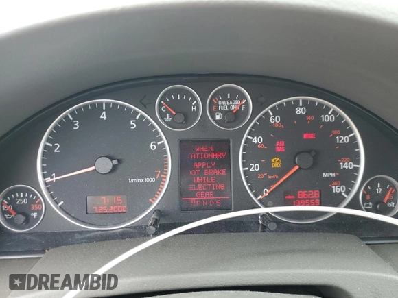2003 Audi A6 3.0L with VIN WAULT64B23N029328, listed as a Copart auction lot 51843835 with 139,559 mi miles and Salvage Title. Bid and sale history available at carsss.com. Image 9.