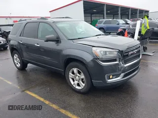 2013 GMC Acadia SLE with VIN 1GKKRPKD3DJ161597, listed as a IAAI auction lot 41564148 with 210,245 mi miles and . Bid and sale history available at DreamBid. Image 1.