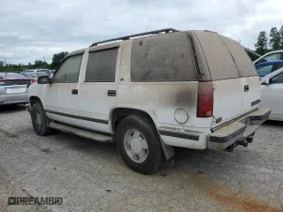 1998 Chevrolet Tahoe with VIN 1GNEK13R0WJ302561, listed as a Copart auction lot 65861294 with 327,640 mi miles and Clean Title. Bid and sale history available at carsss.com. Image 2.