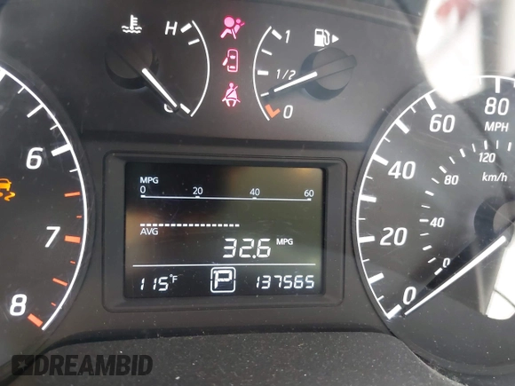 2017 Nissan Sentra S with VIN 3N1AB7AP5HY289268, listed as a IAAI auction lot 40318804 with 137,565 mi miles. Bid and sale history available at carsss.com. Image 16.