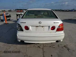 2000 Lexus GS 300 with VIN JT8BD68S3Y0110573, listed as a Copart auction lot 53549305 with 200,626 mi miles and Salvage Title. Bid and sale history available at DreamBid. Image 6.