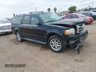 2017 Ford Expedition Max Limited z VIN 1FMJK1KT3HEA20037, wystawiony jako IAAI lot #42164664 z przebiegiem 137 356 mil mil oraz . Historia ofert i sprzedaży dostępna na DreamBid. Obrazek 1.
