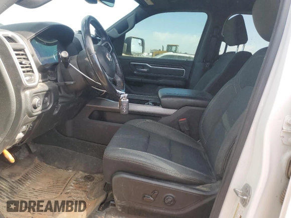 2020 Ram 1500 Lone Star with VIN 1C6SRFFT8LN301875, listed as a Copart auction lot 53752555 with 64,870 mi miles and Salvage title. Bid and sale history available at DreamBid. Image 7.