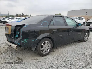 2003 Cadillac CTS with VIN 1G6DM57NX30146613, listed as a Copart auction lot 76741474 with 132,103 mi miles and Salvage Title. Bid and sale history available at carsss.com. Image 3.
