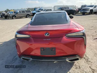 2022 Lexus LC with VIN JTHBP5AY7NA104717, listed as a Copart auction lot 80895404 with 0 mi miles and Non Repairable. Bid and sale history available at carsss.com. Image 6.