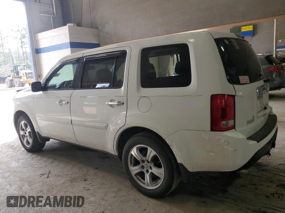 2012 Honda Pilot EX-L with VIN 5FNYF3H5XCB028347, listed as a Copart auction lot 46604945 with 207,003 mi miles and Salvage Title. Bid and sale history available at DreamBid. Image 2.