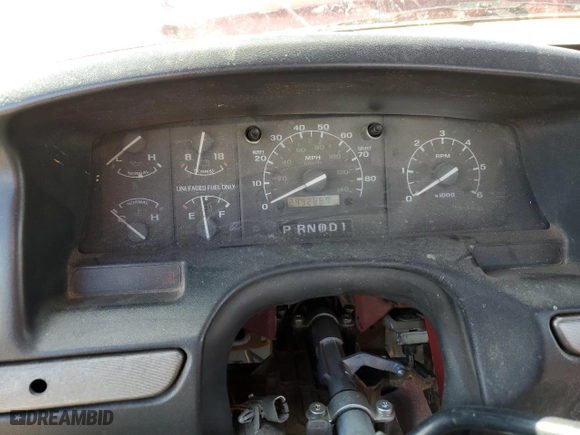 1993 Ford 1/2 Ton Trucks with VIN 1FTDF15N6PLA46337, listed as a Copart auction lot 81330644 with 249,266 mi miles and Salvage Title. Bid and sale history available at carsss.com. Image 9.