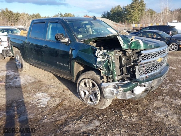2015 Chevrolet Silverado 1500 LT with VIN 3GCUKREH7FG109509, listed as a IAAI auction lot 41303550 with 75,263 mi miles. Bid and sale history available at carsss.com. Image 1.