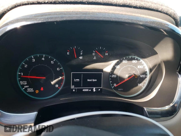 2023 Chevrolet Traverse LS with VIN 1GNEVFKW5PJ224260, listed as a Copart auction lot 87762735 with 40,689 mi miles and Salvage Title. Bid and sale history available at carsss.com. Image 9.