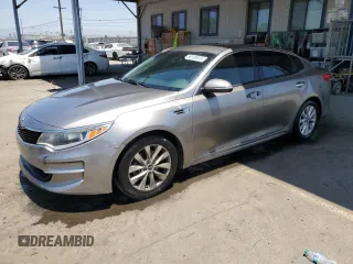 2018 Kia Optima LX с VIN 5XXGT4L33JG255552, выставлен на аукционе Copart как лот 58138515 с пробегом 133 763 миль миль и Списание • Salvage title. История ставок и продаж доступна на DreamBid. Изображение 1.