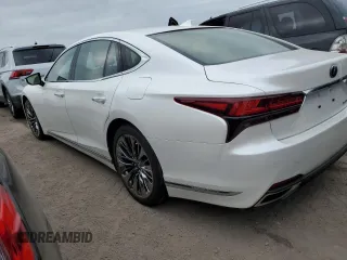 2023 Lexus LS with VIN JTHD51FF5P5018025, listed as a Copart auction lot 74091954 with 0 mi miles and Salvage Title. Bid and sale history available at carsss.com. Image 2.