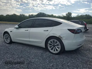 2023 Tesla Model 3 z VIN 5YJ3E1EA7PF573852, wystawiony jako Copart lot #57662565 z przebiegiem Nie podano mil oraz Szkoda całkowita • Salvage title. Historia ofert i sprzedaży dostępna na DreamBid. Obrazek 2.