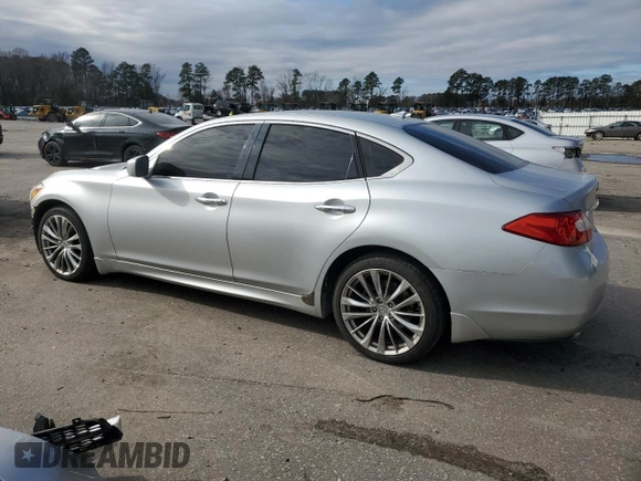 2012 Infiniti M37 with VIN JN1BY1AP6CM333483, listed as a Copart auction lot 85979394 with 199,770 mi miles and Salvage Title. Bid and sale history available at carsss.com. Image 2.