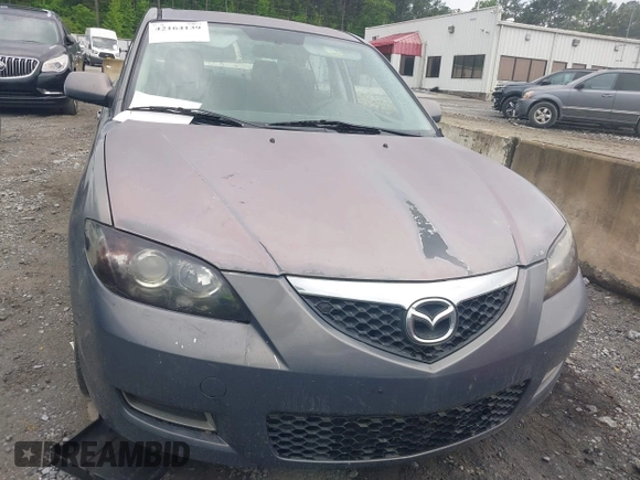 2007 Mazda 3 i Sport with VIN JM1BK32F071684753, listed as a IAAI auction lot 42164139 with 205,143 mi miles. Bid and sale history available at carsss.com. Image 6.