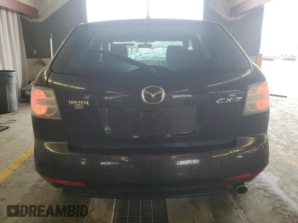 2011 Mazda CX-7 i Sport with VIN JM3ER2B57B0356536, listed as a Copart auction lot 48464065 with 149,411 mi miles and Salvage Title. Bid and sale history available at carsss.com. Image 6.