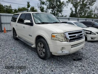 2007 Ford Expedition Max Limited with VIN 1FMFK20557LA18350, listed as a Copart auction lot 59759045 with 191,977 mi miles and Salvage title. Bid and sale history available at DreamBid. Image 4.