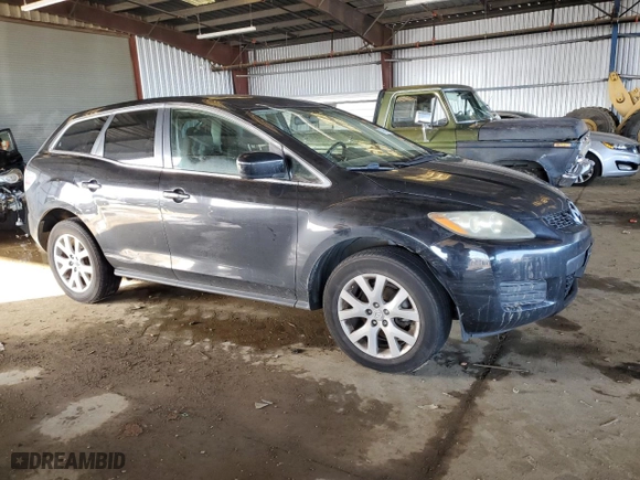 2009 Mazda CX-7 Sport with VIN JM3ER293890236484, listed as a Copart auction lot 45351555 with 190,497 mi miles and Salvage Title. Bid and sale history available at carsss.com. Image 4.