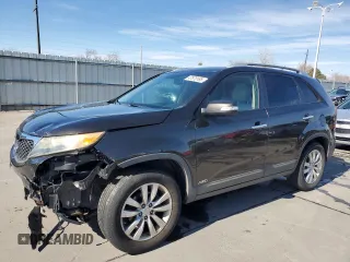 2011 Kia Sorento EX with VIN 5XYKUDA27BG133341, listed as a Copart auction lot 47578165 with 129,331 mi miles and Salvage Title. Bid and sale history available at DreamBid. Image 1.