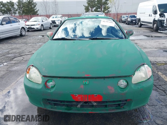1993 Honda del Sol Si with VIN JHMEH6169PS012276, listed as a IAAI auction lot 41797595 with 169,001 mi miles. Bid and sale history available at carsss.com. Image 6.