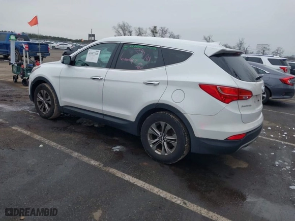 2016 Hyundai Santa Fe Sport with VIN 5XYZTDLB4GG308098, listed as a IAAI auction lot 41557760 with 98,655 mi miles. Bid and sale history available at carsss.com. Image 3.