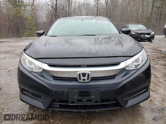 2016 Honda Civic Sedan LX with VIN 2HGFC2F52GH011380, listed as a Copart auction lot 50556855 with 197,350 mi miles and Salvage Title. Bid and sale history available at carsss.com. Image 5.