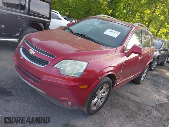 2014 Chevrolet Captiva Sport LTZ with VIN 3GNAL4EK3ES657587, listed as a IAAI auction lot 42070864 with 163,686 mi miles. Bid and sale history available at carsss.com. Image 2.