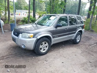 2005 Ford Escape Hybrid with VIN 1FMCU95H45KD91052, listed as a IAAI auction lot 42200393 with 304,817 mi miles and . Bid and sale history available at DreamBid. Image 2.