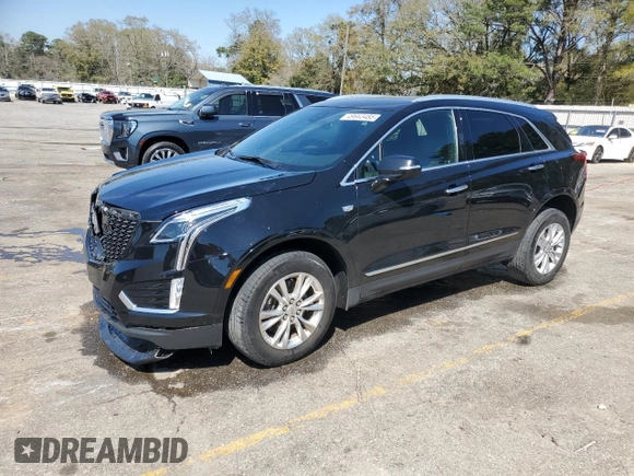 2020 Cadillac XT5 Luxury FWD with VIN 1GYKNAR42LZ170585, listed as a Copart auction lot 49663485 with 78,718 mi miles and Salvage title. Bid and sale history available at DreamBid. Image 1.