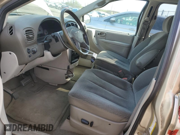 2005 Chrysler Town & Country Touring z VIN 2C4GP54LX5R429204, wystawiony jako Copart lot #54206525 z przebiegiem 181 850 mil mil oraz Szkoda całkowita • Salvage title. Historia ofert i sprzedaży dostępna na DreamBid. Obrazek 7.