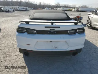 2022 Chevrolet Camaro 1LT with VIN 1G1FB3DS9N0131932, listed as a Copart auction lot 84866334 with 44,834 mi miles and Salvage Title. Bid and sale history available at carsss.com. Image 6.