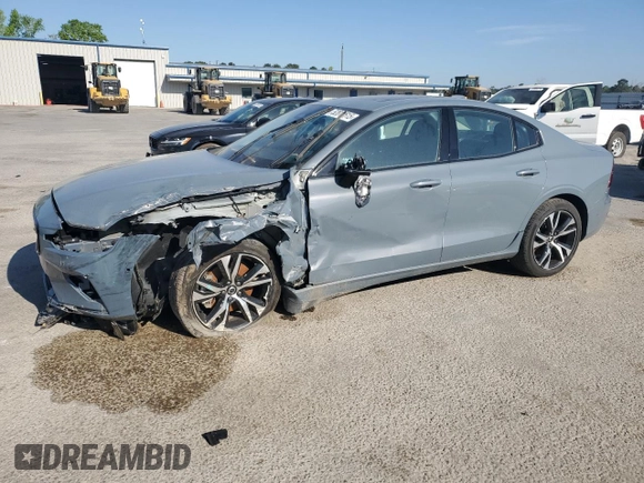 2024 Volvo S60 Plus Dark Theme with VIN 7JRL12FL9RG314730, listed as a Copart auction lot 52812515 with 6,779 mi miles and Salvage Title. Bid and sale history available at carsss.com. Image 1.