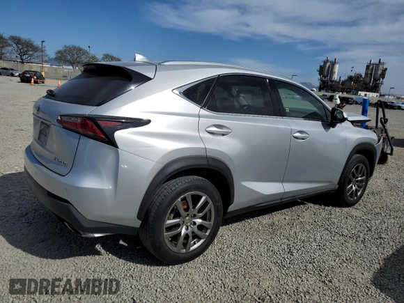 2015 Lexus NX 200t with VIN JTJYARBZ9F2009998, listed as a Copart auction lot 52817815 with 143,742 mi miles and Salvage Title. Bid and sale history available at carsss.com. Image 3.