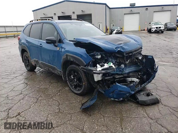 2024 Subaru Forester Wilderness with VIN JF2SKAJC8RH505754, listed as a Copart auction lot 43764855 with 14,616 mi miles and Salvage Title. Bid and sale history available at carsss.com. Image 11.